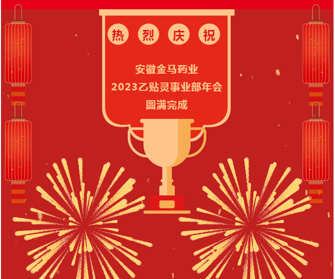 安徽金馬藥業(yè)2023乙貼靈事業(yè)部年會圓滿完成
