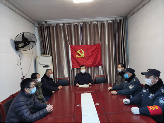 黨旗飄在前沿，堡壘筑在一線，威恒黨組織在行動