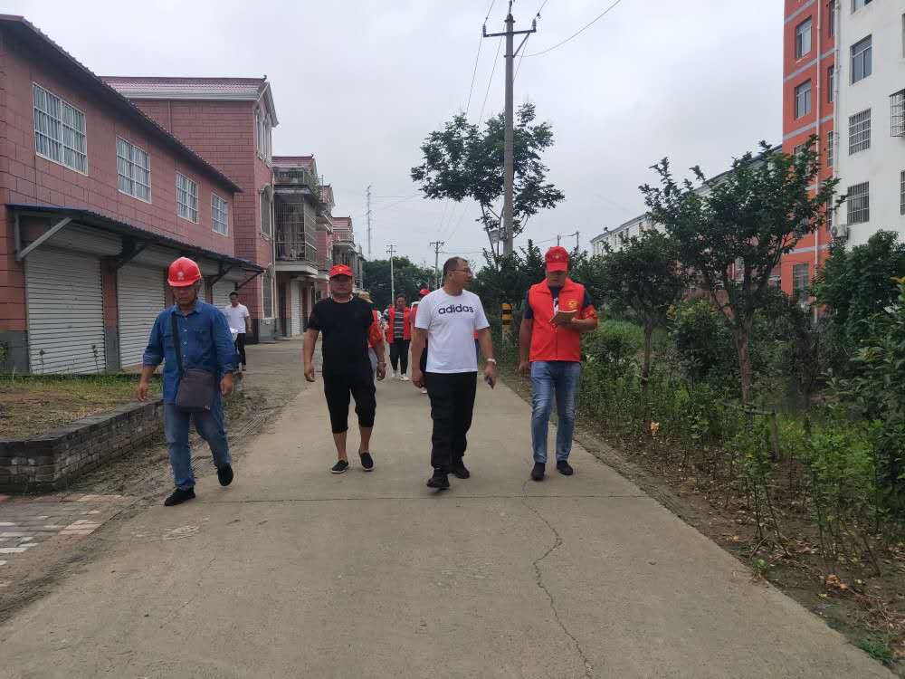 安徽阜陽市潁州區(qū)王店鎮(zhèn)開展創(chuàng)建全國文明城市現(xiàn)場督導(dǎo)活動
