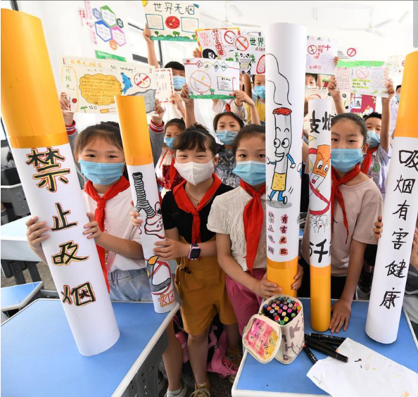安徽阜陽(yáng)：校園禁煙“小衛(wèi)士”倡導(dǎo)禁煙