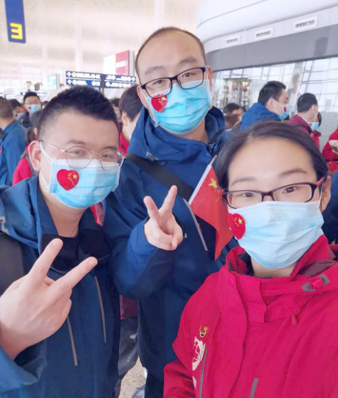 最美的天使真正的英雄:安徽阜陽市人民醫(yī)院馳援武漢的三名醫(yī)療隊員平安凱旋！